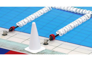 corsie galleggiante per fissaggio porte pallanuoto