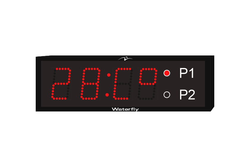 Indicatore tempo, data, temperatura aria e acqua e umidità relativa